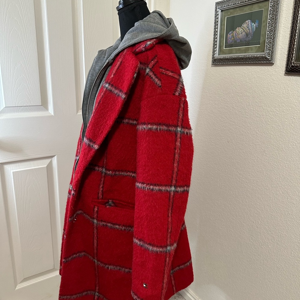 Colorful and warm coat